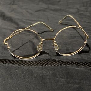 Round Gold Frame Glasses